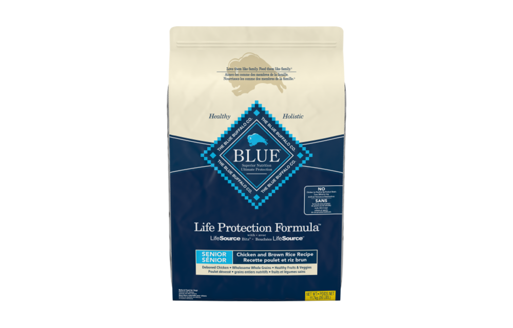 Blue LPF Chicken & Brown Rice Senior 26lb Dog
