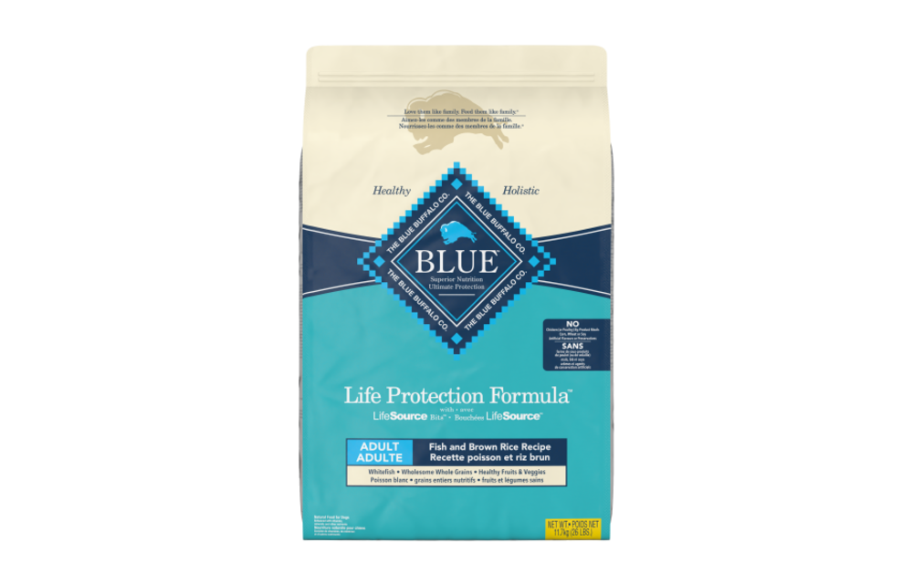 Blue LPF Fish & Brown Rice 26lb Dog