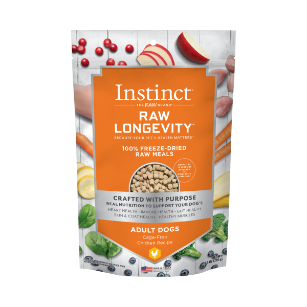 Instinct Dog Raw Longevity FD Chicken 9.5oz