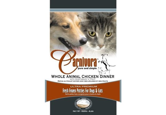 *Disc Size*Carnivora Chicken Dinner 25lb