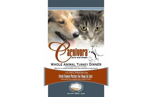 *Disc Size*Carnivora Turkey Dinner 25lb