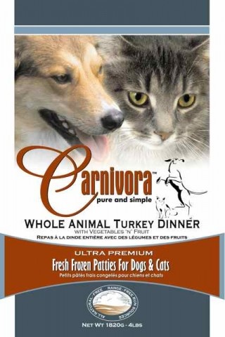 *Disc Size*Carnivora Turkey Dinner 25lb