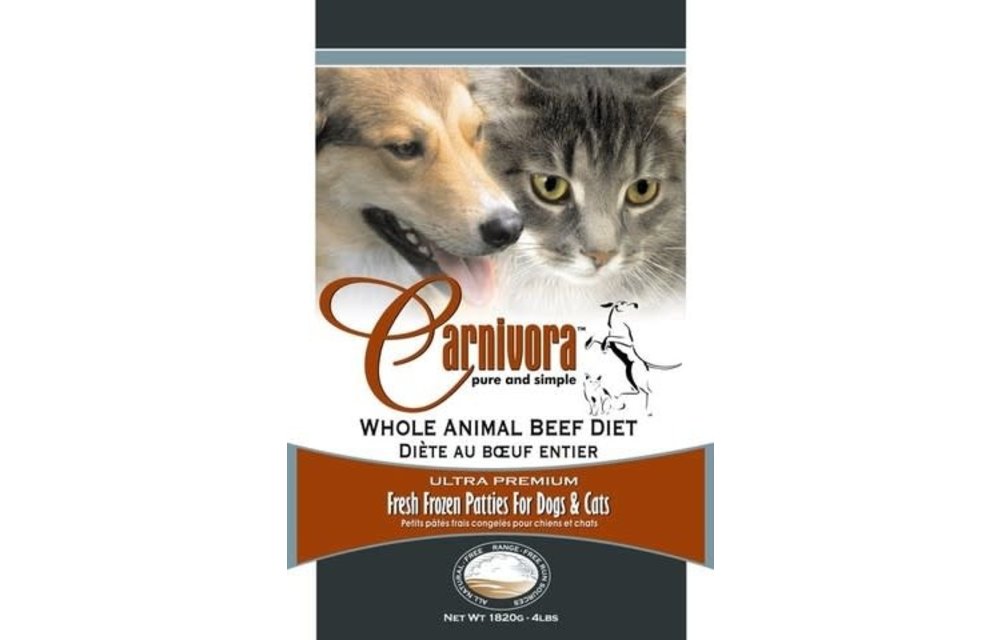*Disc Size*Carnivora Beef Diet 25lb