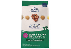 Natural Balance LID Lamb & Rice Sml Breed Dog 12 lb