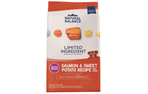 Natural Balance LID Salmon & SwPotato Small Breed Dog 12 lb