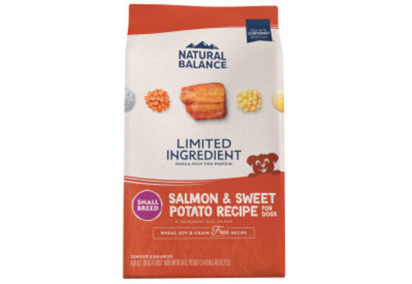 Natural Balance LID Salmon & SwPotato Small Breed Dog 12 lb