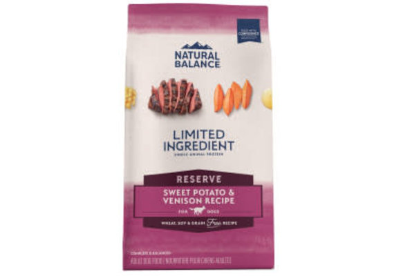Natural Balance Venison & Sweet Potato Dog 22 lb