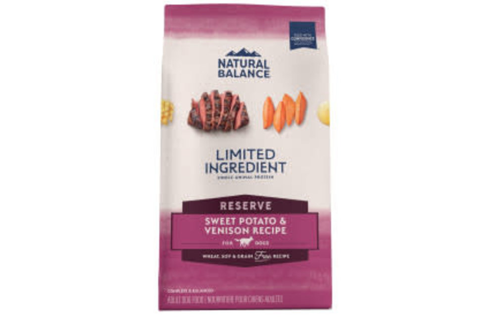 Natural Balance LID Sweet Potato & Venison 4lb Dog