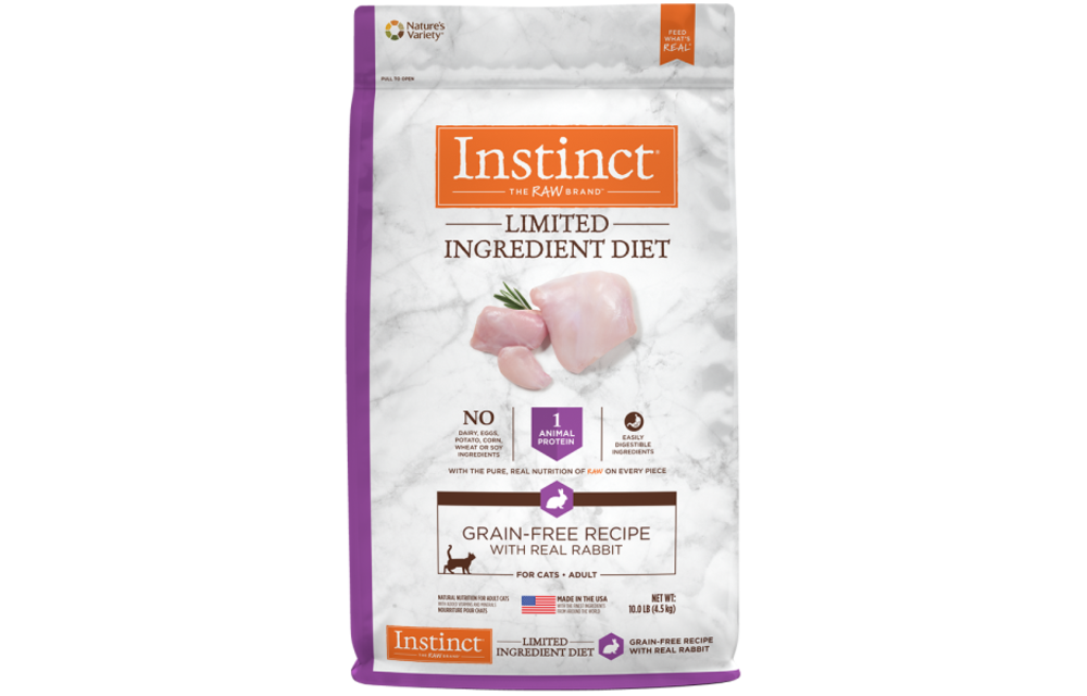 Instinct Cat GF Limited Ingredient Diet Farm Raised Rabbit 10lb