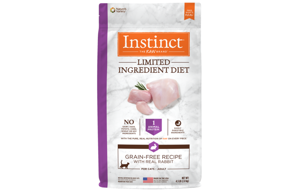 Instinct Cat Limited Ingredient Diet Farm Raised Rabbit 4.5 lb
