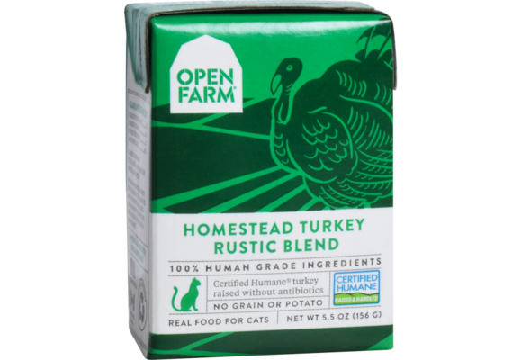 Open Farm Cat Stews Homestead Turkey Rustic Blend 5.5oz