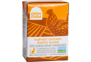 Open Farm Cat Stews Harvest Chicken Rustic Blend 5.5oz