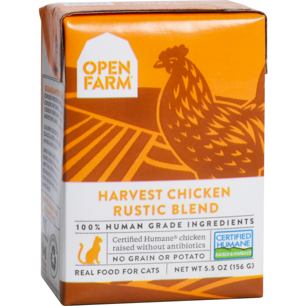 Open Farm Cat Stews Harvest Chicken Rustic Blend 5.5oz