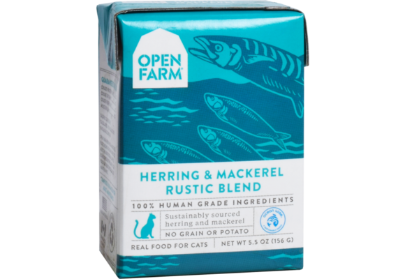 Open Farm Cat Stews Herring & Mackerel Rustic Blend 5.5oz