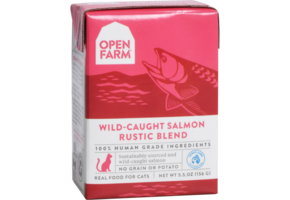 Open Farm Cat Stews Wild-Caught Salmon Rustic Blend 5.5oz