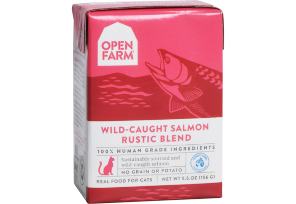 Open Farm Cat Stews Wild-Caught Salmon Rustic Blend 5.5oz