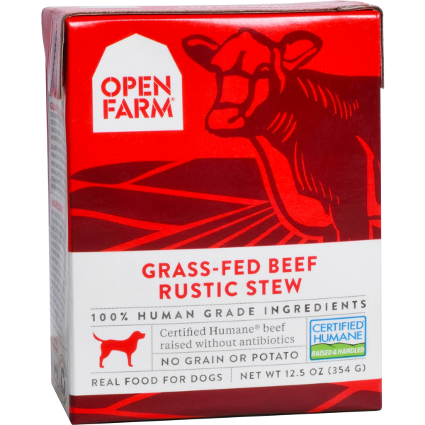 Open Farm Dog Grass-Fed Beef Rustic Stew 12.5oz