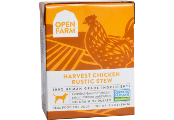Open Farm Dog Harvest Chicken Rustic Stew 12.5oz