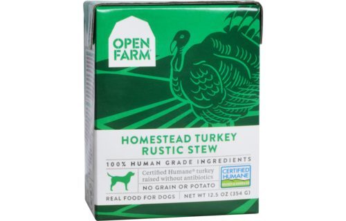 Open Farm Dog Homestead Turkey Rustic Stew 12.5oz