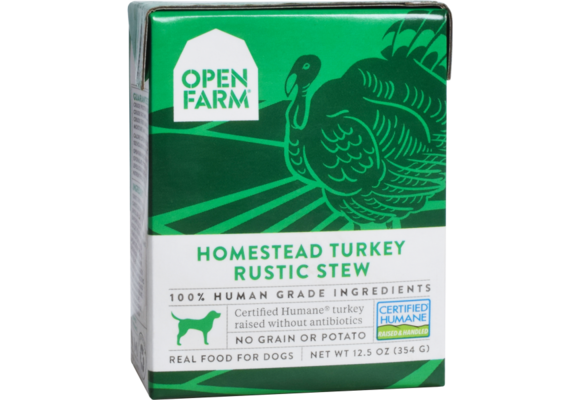 Open Farm Dog Homestead Turkey Rustic Stew 12.5oz