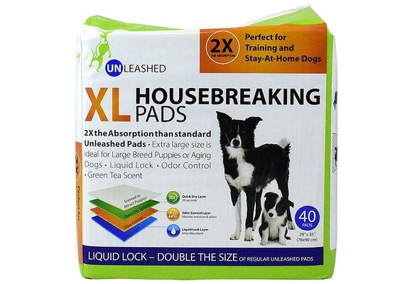 Unleashed Housebreaking Pads 40PK XL