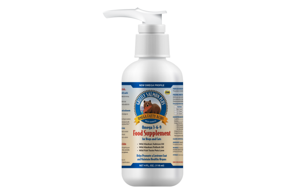 Grizzly Salmon Oil 4oz