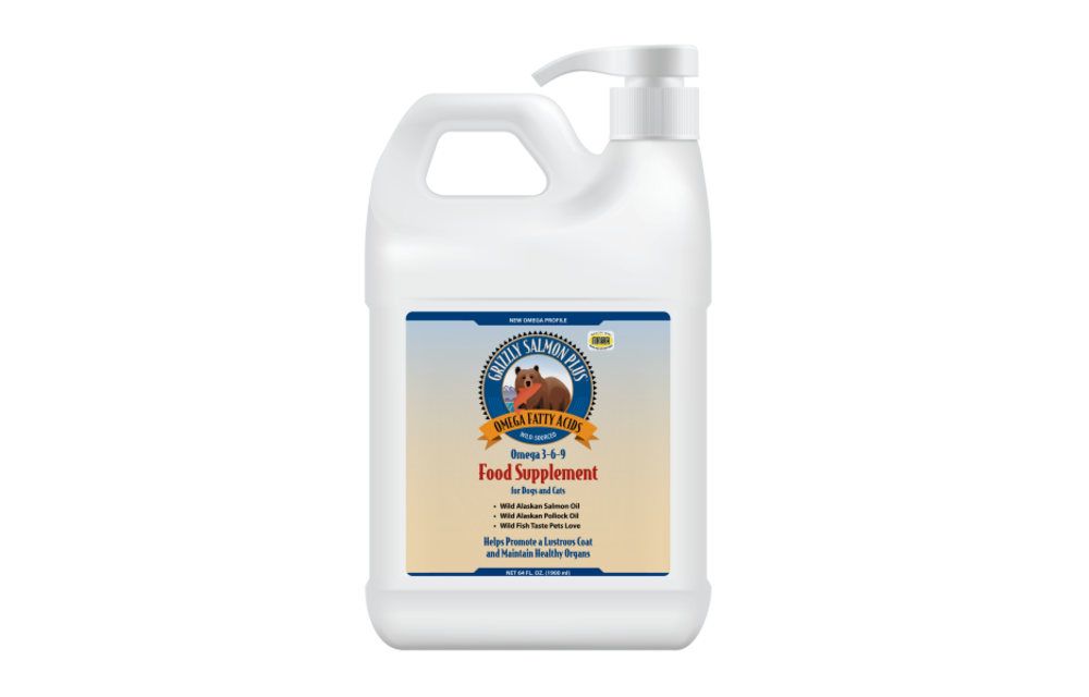 Grizzly Salmon Oil for Dogs, 64 oz. 