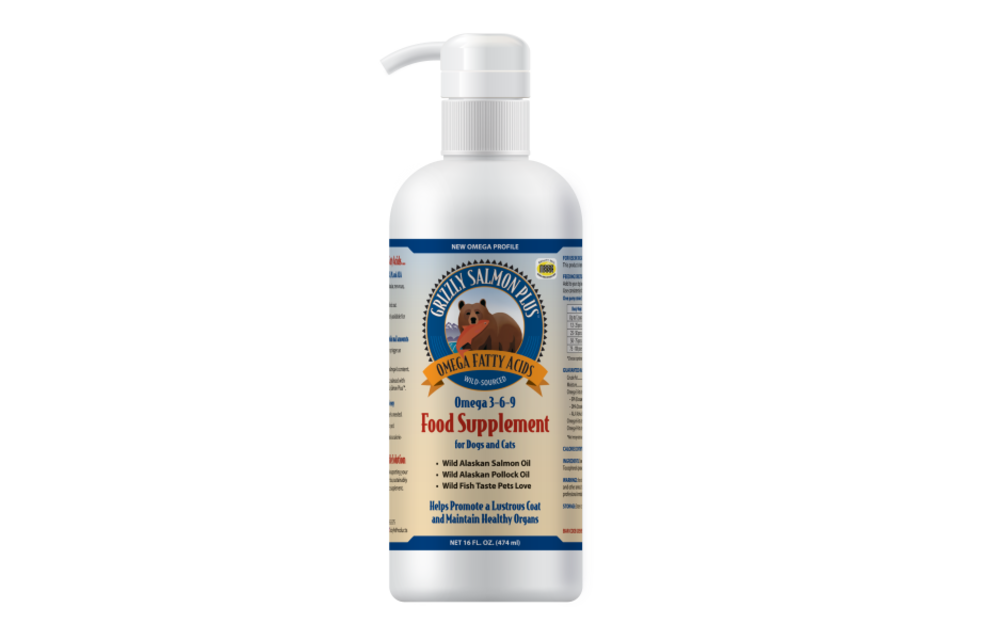 Grizzly Salmon Oil 16oz