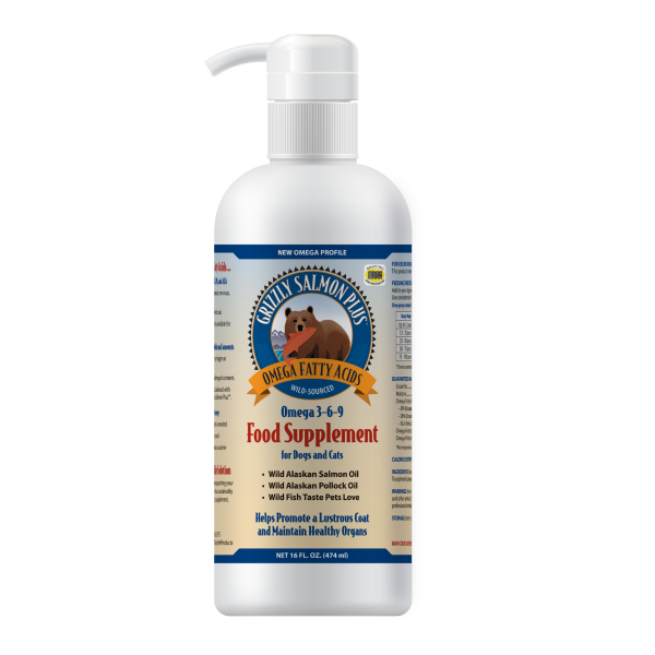 Grizzly Salmon Plus Supplement 16oz