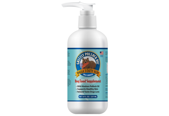 Grizzly Pollock Oil Supplement 8oz