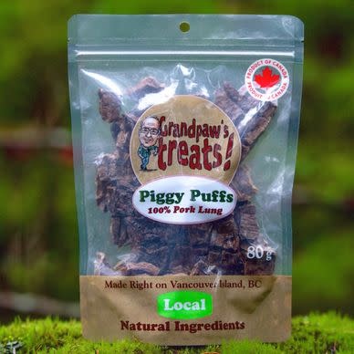 Grandpaw's Treats Piggy Puffs 85g