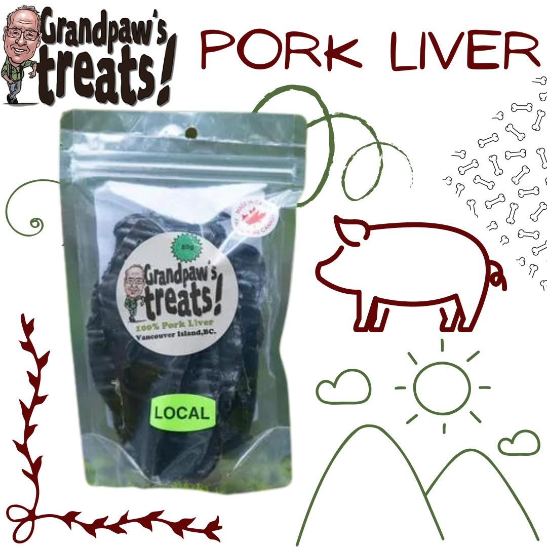Grandpaw's Treats Pork Liver 85g