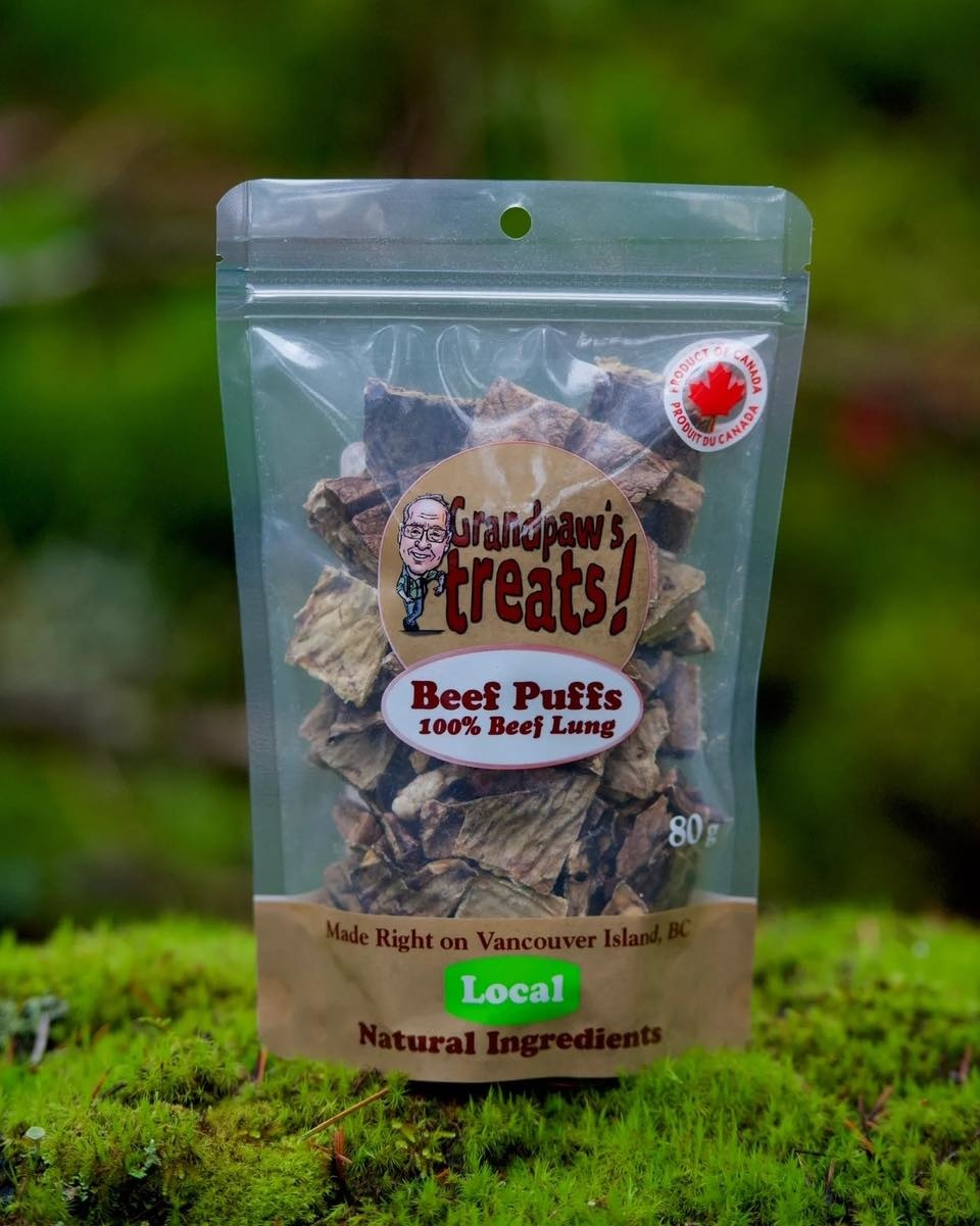 Grandpaw's Treats Beef Puffs 80g
