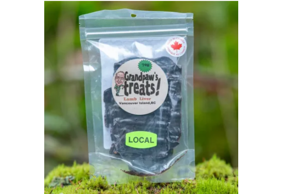 Grandpaw's Treats Lamb Liver 70g