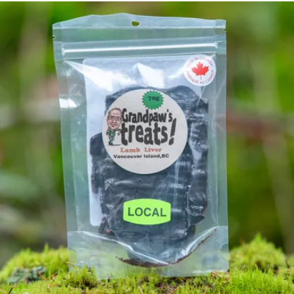 Grandpaw's Treats Lamb Liver 70g
