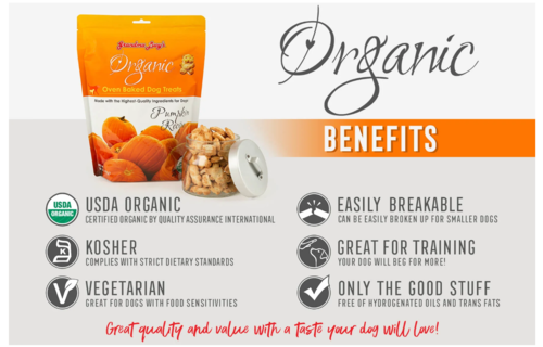 Grandma Lucy's Organic Pumpkin Treats 397g