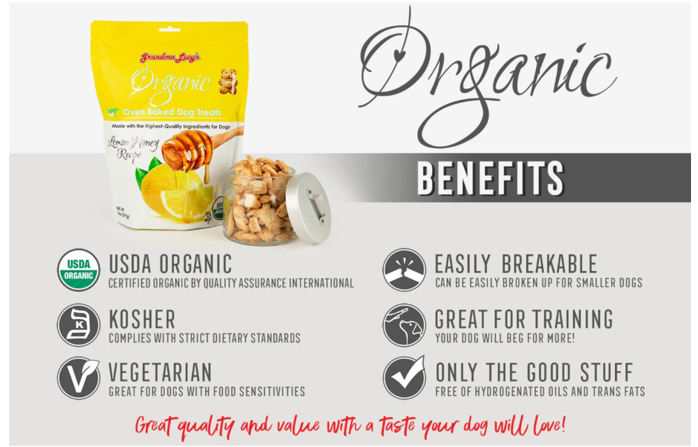 Grandma Lucy’s Organic Lemon Honey 397g