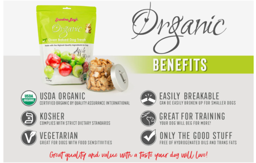 Grandma Lucy’s Organic Apple Treats 397g
