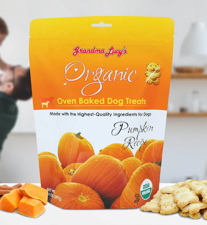 Grandma Lucy's Organic Pumpkin 397g Treat Woofy's by Paw Street Market