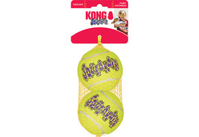 Kong Air Dog Squeaker Tennis Ball Large 2pk