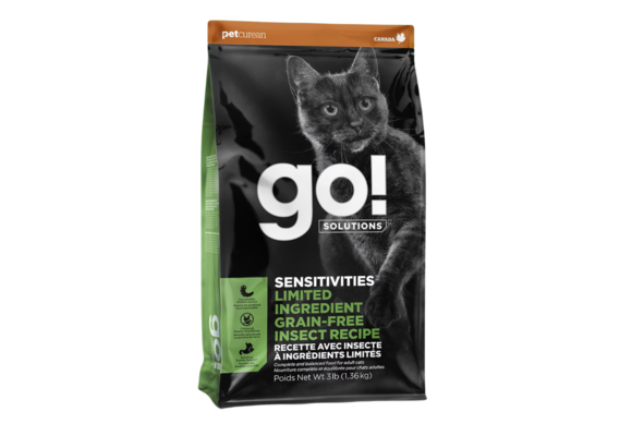 GO! Cat Sensitivities LID Insect 12Lb