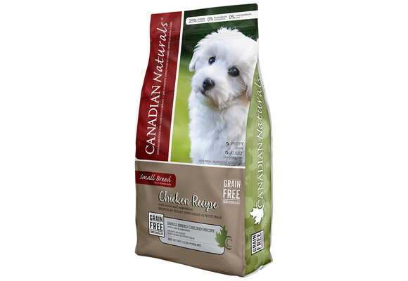 Canadian Naturals Grain Free Chicken Small Breed Dog 11lb