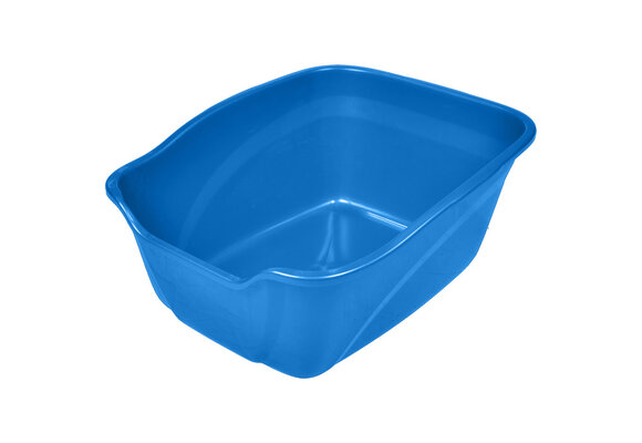 VAN NESS High Side Corner Cat Litter Pan, Blue 