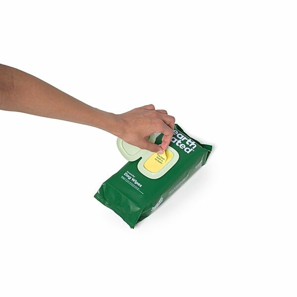 ER Compostable Pet Wipes Unscented 8x8 100PK Woofy s by Paw Street Market