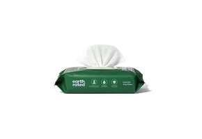 Earth Rated Compostable Pet Wipes Lavender 8x8'' 100PK