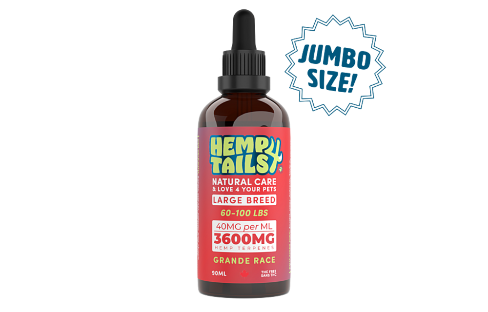 Hemp 4 Tails Oil Large Breed 3600MG/90ML