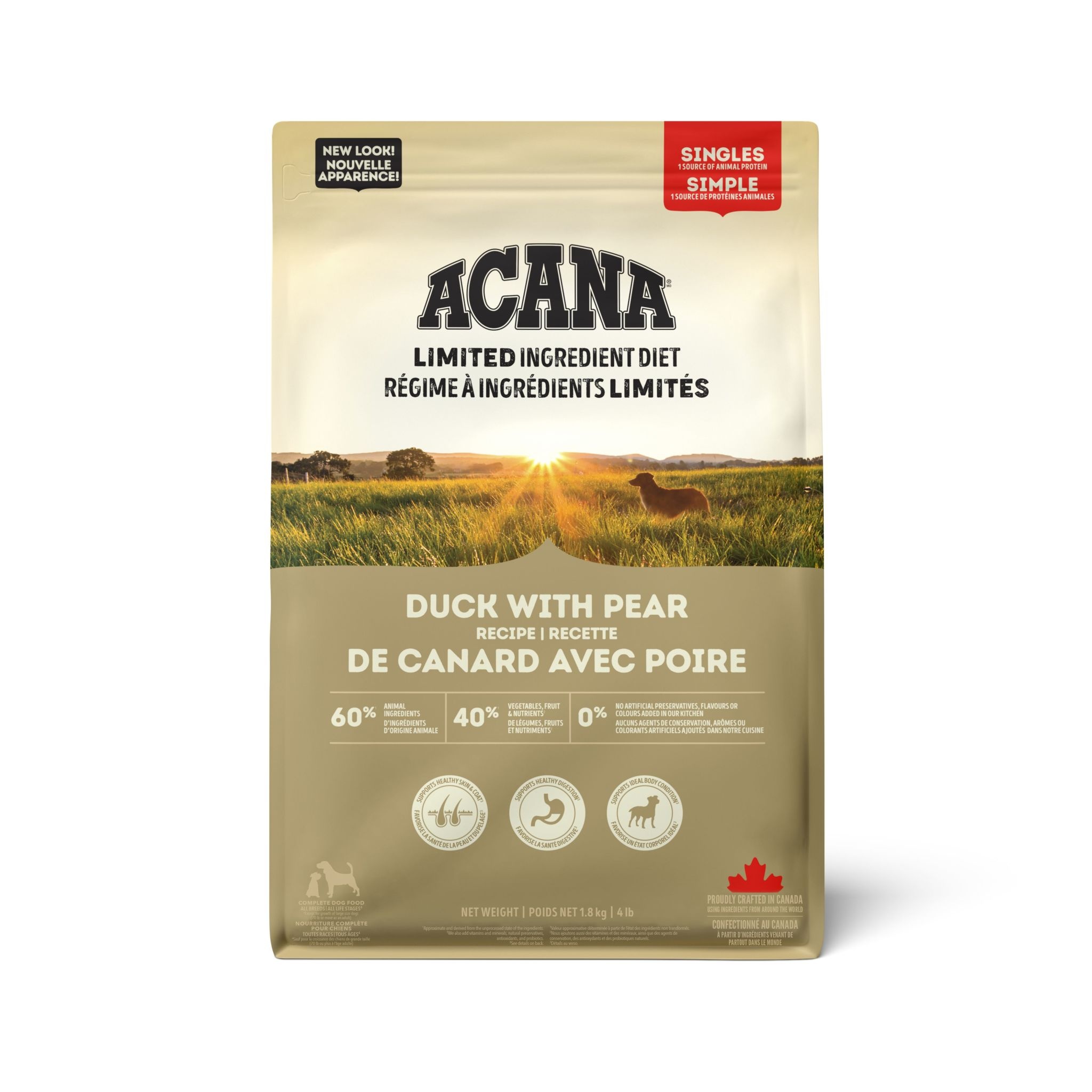 Acana Duck & Pear Dog 1.8kg