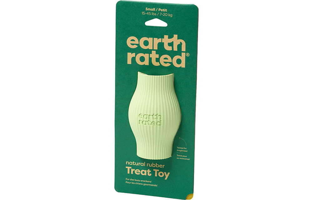 Earth Rated Rubber Treat Toy Green Large