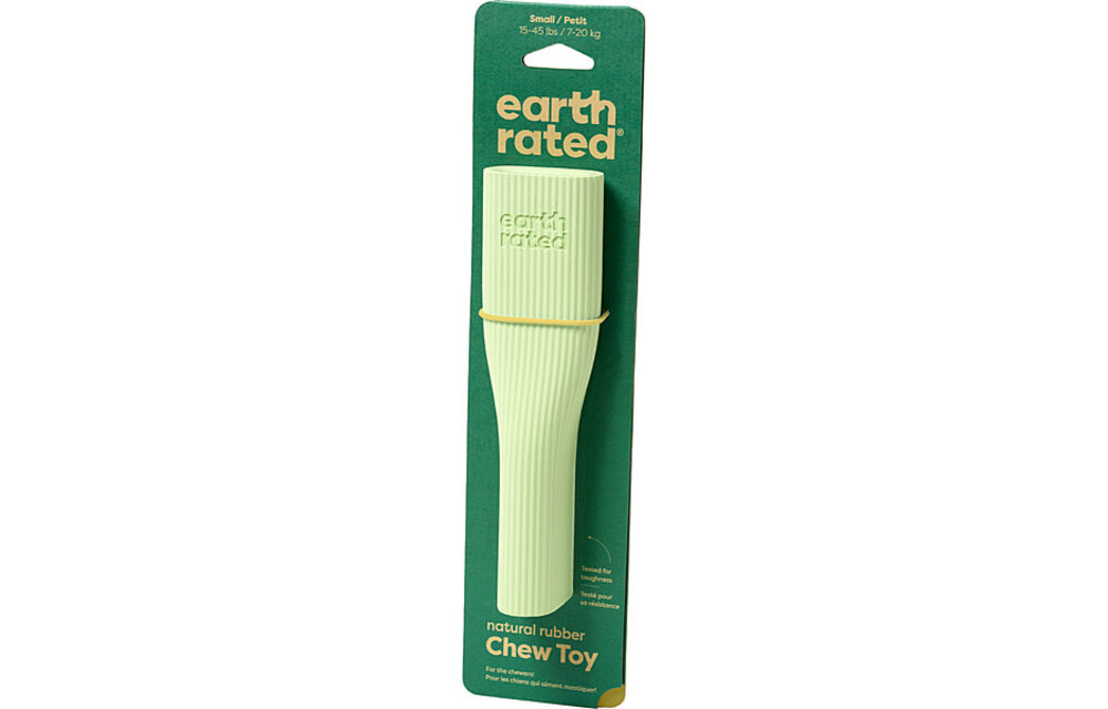 Earth Rated Rubber Chew Toy Green Small