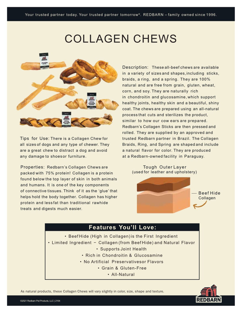 Redbarn Collagen Sticks X-Large